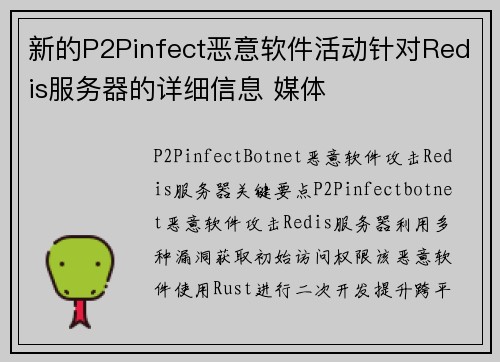 新的P2Pinfect恶意软件活动针对Redis服务器的详细信息 媒体